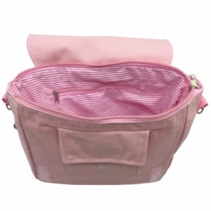 Die Gräfin Kindergartenrucksack mit schönen Motiven und Namen. Innenleben.